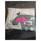 Sweet Jojo Designs Turquiose and Navy Blue Safari Animal Mod Jungle Collection Fitted Mini Portable Crib Sheet