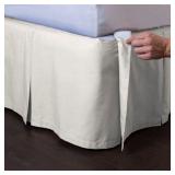 Ashton Detachable Pleated Bed Skirt