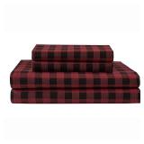 Queen - buffalo plaid-red