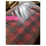 Queen - buffalo plaid-red