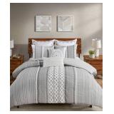 Ink+Ivy Imani 3 Piece Duvet Cover Set, King/California King Bedding
