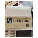 Lavish Home Series 1200 4 Piece Full Sheet Set - White