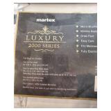 Full Luxury 2000 Series Ultra Soft Hotel Sheet Set Navy - Martex