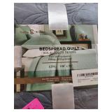 Sophia & William 2/3 Pieces Quilt Set, Reversible Microfiber Bedding Bedspread Coverlet Set