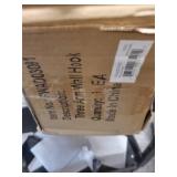 Foreside Home & Garden Rustic Wood and Metal Three Tier Decorative Wall Hook