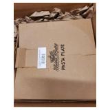 Golden Rabbit Cobalt Swirl Enamelware Pasta Plates (Pack of 4)- Retail:$83.49