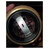 4" No-Caulk Shower Drain with Stainless Steel Grid Strainer