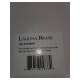 Laguna Brass Centerset Bathroom Faucet with Drain Assembly