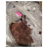 Steppe Hides Stavenger Ivory-Brown Area Rug- Retail:$119.99