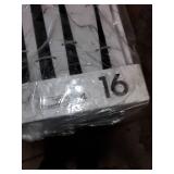 Safdie & Co. Flatware Stainless Steel Onyx 16Pc Set 16