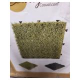 Courtyard Casual Artificial Grass Deck Tile, 6 Piece Set