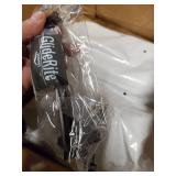 GlideRite 5-inch CC Curved Double Bar 6-inch Length Matte Black Cabinet Pulls (Pack of 10 or 25)- Retail:$99.99