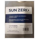 Sun Zero Preston 100" x 84" Grommet Top Blackout Patio Curtain Panel