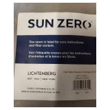 Sun Zero Preston 100" x 84" Grommet Top Blackout Patio Curtain Panel