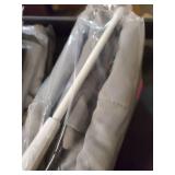 Sun Zero Preston 100" x 84" Grommet Top Blackout Patio Curtain Panel