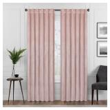 Eclipse Harper Velvet Absolute Zero Blackout Window Panel