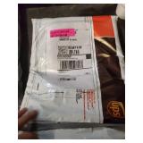 Strick & Bolton LeWitt Thermal Textured Linen Grommet Top Curtain Panel Pair