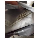 Strick & Bolton LeWitt Thermal Textured Linen Grommet Top Curtain Panel Pair