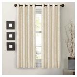 Zenna Home Jardin Embroidered Room Darkening Thermal Lined Energy Window Panel