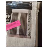 95"x50" Nora Solid Absolute Zero Blackout Curtain Panel White - Eclipse