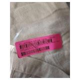 Lush Decor Linen Button Single Panel Window Curtain