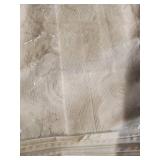 Floral Lace Kitchen Curtain, Cafe Tier, Valance or Swag Curtain