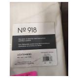 No. 918 Sheer Voile 59" x 84" Rod Pocket Top Curtain Panel