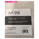 No. 918 Bethany Slub Textured Sheer Tie Top Curtain Panel, 50" x 63"