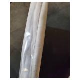 No. 918 Bethany Slub Textured Sheer Tie Top Curtain Panel, 50" x 63"