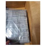 Kline Burlap Weave 52" x 96" Thermal Blackout Curtain Panel