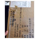 American Art Decor Wooden Corbels Farmhouse Shelf Brackets - Gray