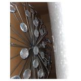 Carson Carrington Degerfors Silver 24-inch Wall Decor- Retail:$75.98