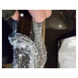 Carson Carrington Loksa Light Grey/Natural Barstool - 18.75"w x 22.625"d x 43.25"h (As Is Item)