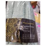 Miranda Haus Egyptian Cotton 8-Piece Ultra Soft Solid Towel Set - 8 PC