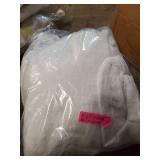 Luxury White Turkish Cotton Towel Terry Shawl Collar Bathrobe for Women and Men