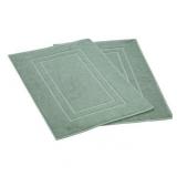 Feather and Stitch 2-Pc. Cotton Bath Mat Set Bedding