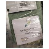 Feather and Stitch 2-Pc. Cotton Bath Mat Set Bedding