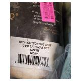 Superior Hotel & Spa Quality Bath Mat Set Of 2, Made Of 100% Premium Long-staple