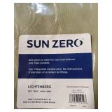 Sun Zero Preston 40" x 84" Rod-Pocket Blackout Curtain Panel