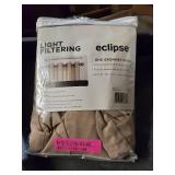 Eclipse Liberty Light Filtering Sheer Curtain, 95" x 52"
