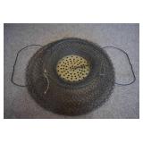 VTG Metal Fish Basket | 16"