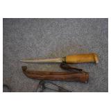 Lot of 3 Fishing Tools | Catch Line, Boning Knife, and Utility Scissors