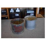 VTG Metal Minnow Bucket | Stumpy | 8.5" x 9.75"