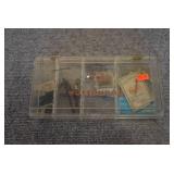 Case of Fishing Gear | Weights, Lures, and Tool. | 8.25" x 4.5" x 1.25"