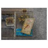 Case of Fishing Gear | Weights, Lures, and Tool. | 8.25" x 4.5" x 1.25"