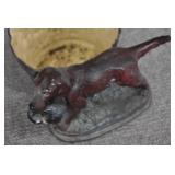 VTG Hunting Dog Planter | 8.5" x 8" x 6"