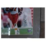 Autographed Photo in Matted Frame Eddie Kennison, #87 Kansas City Chiefs NFL Football Player