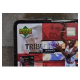 NOS 1998/99 NBA Tribute to Jordan 30 Card Set | Upper Deck | in Lunch Box Tin | 8" x 7" x 4"