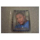VTG NFL Portrait Jumbo Trading Card Barry Sanders Lions | Donruss Studio | 1997 | 8" x 10"
