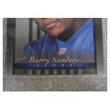 VTG NFL Portrait Jumbo Trading Card Barry Sanders Lions | Donruss Studio | 1997 | 8" x 10"